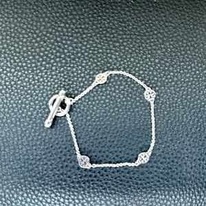 Tory Burch silver bracelet